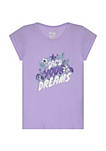 Sleep On It Girls Growing Dreams 2-Piece Capri Legging Pajama Sleep Set