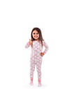 Sleep On It Infant/Toddler Girls Fairytale Unicorns Snug Fit 2-Piece Pajama Sleep Set with Matching Socks