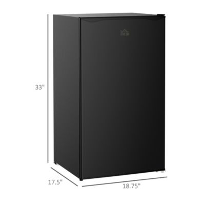 3.2 Cu. Ft Compact Mini Fridge with 5 Temperature Settings