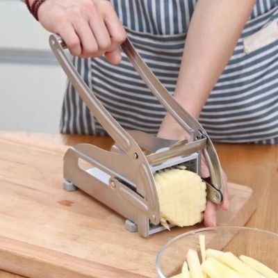 Kitcheniva Stainless Steel French Fry Cutter 2 Blades, 1 Pcs - Fry's Food  Stores