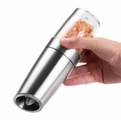 Kitcheniva Electric Salt & Pepper Grinder Pack of 2 - Stainless