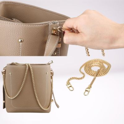 Kitcheniva Replacement Purse Chain Strap For Bag, Gold