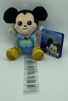 Disney Parks 50Th Wdw Mickey Mouse Wishables Plush Limited Micro 5'' New -  400936313777