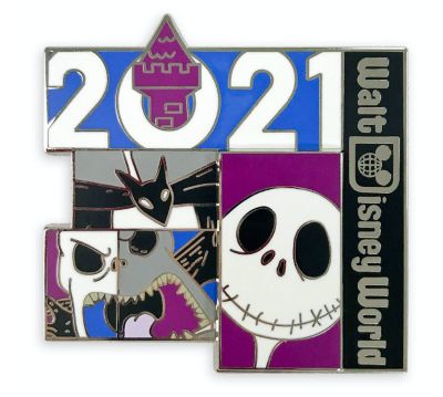 Disney Parks Wdw 2021 The Nightmare Before Christmas Jack Pin New W Card -  400927213338
