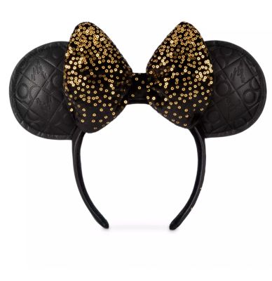 Disney Parks Wdw 50Th Magical Celebration Minnie Black Ear Headband New With Tag -  428405692321