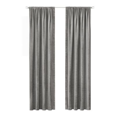 PrimeBeau Thermal Insulated 100% Blackout Grommet Curtains for Bedroom with  Black Liner(52 x 84-Inch, Sage, 2 Panels) 