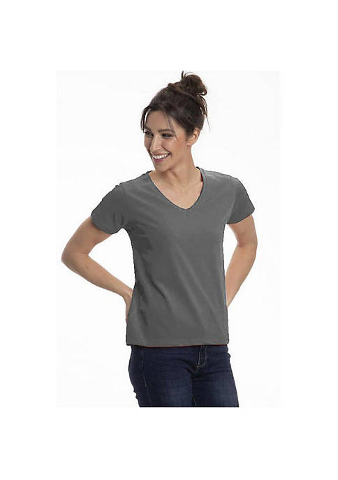 Sierra Socks Womens V-Neck Long Sleeve T-Shirts