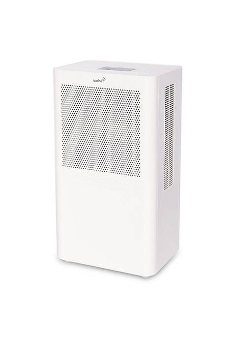 Small-Area Compact Dehumidifier With Continuous Drain Hose for Smaller Spaces, Attic and Closets- Thermo-Electric Technology, Small In Size, Quiet Operation - Removes 70oz of Water Per Day