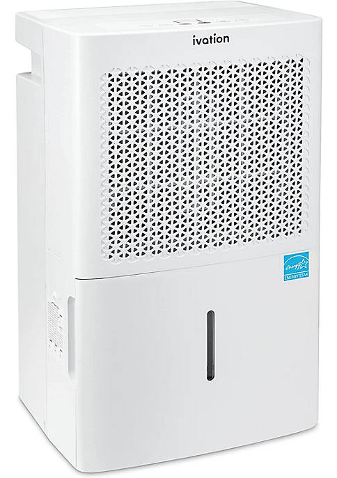 Energy Star Dehumidifier, Large Capacity Compressor De-humidifier for Extra Big Rooms and Basements w/ Continuous Drain Hose Connector, Humidity Control, Auto Shutoff and Restart