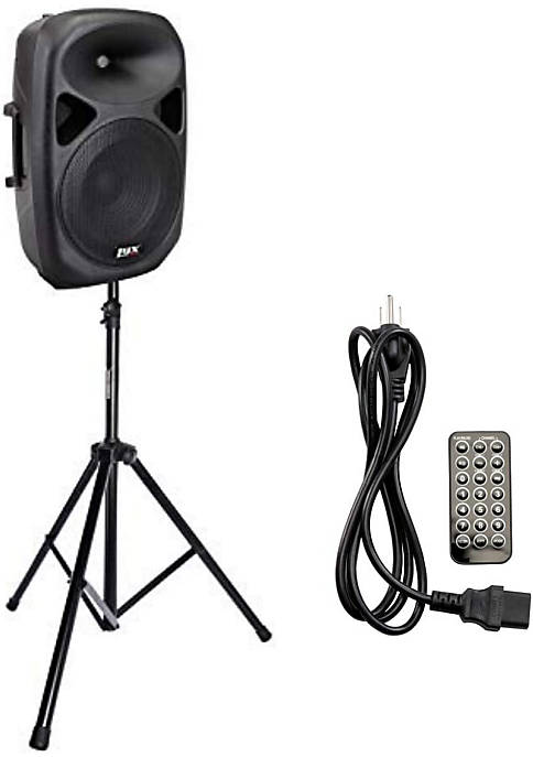 LyxPro SPA12 12" Portable PA Speaker System With