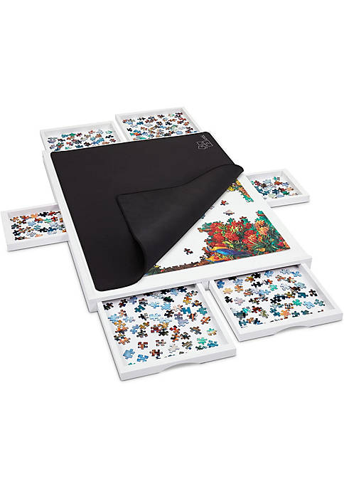 Jumbl 1000-Piece Puzzle Board w/Mat