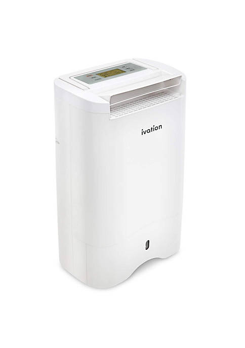 Ivation 19 Pint Small-Area Desiccant Dehumidifier Compact and