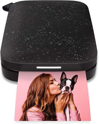 HP Sprocket Portable 2x3 Instant Photo Printer (Blush Pink) Starter Bundle  