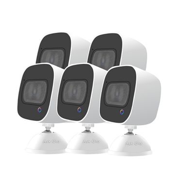 Ola Usa Inc Ask Ola! 2 Way Voice Command Smart Security Camera 5 Pack, White -  860008027436