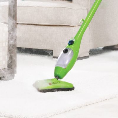 1100W Handheld Detachable Steam Mop with LED Headlights | Costway