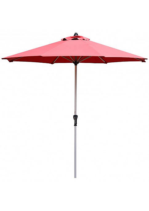 Costway 9 Feet Patio Outdoor Market Umbrella with