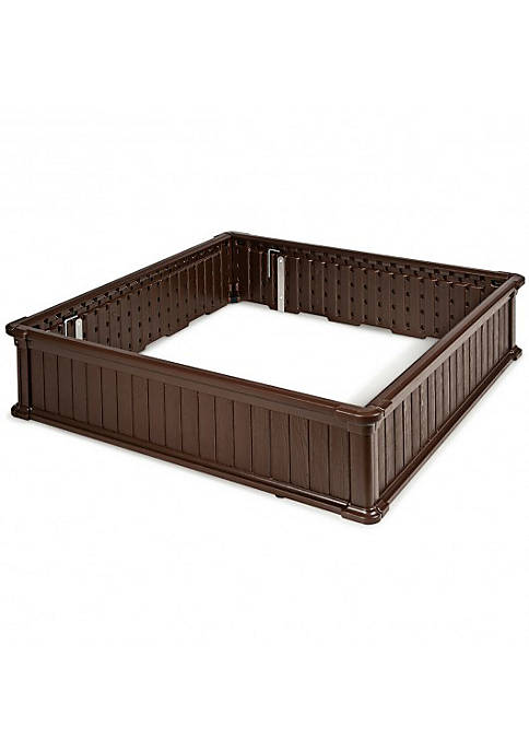 Costway 48 Inch Raised Garden Bed Planter for