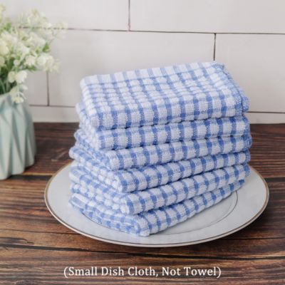 Piccocasa 100% Cotton Kitchen Dish Cloths Waffle Weave Dish Towels