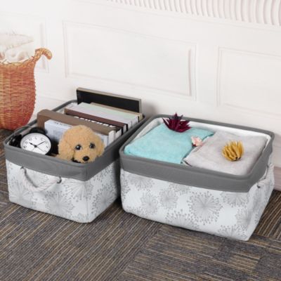 Blush Plastic Storage Caddy