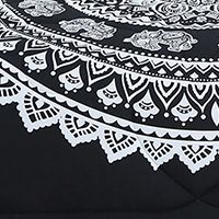 Black, White
