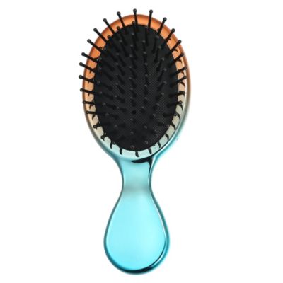 2Pcs Hair Brush Mini Boar Bristle Hairbrush for Thick Curly Thin Long Short  Wet or Dry Hair Detangle Massage Add Shine, Pocket Travel Small Paddle