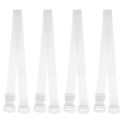 Unique Bargains Clear Bra Straps Replacement Invisible Bra