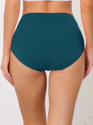 Allegra K Women's High Waist Available In Plus Size Tummy Control