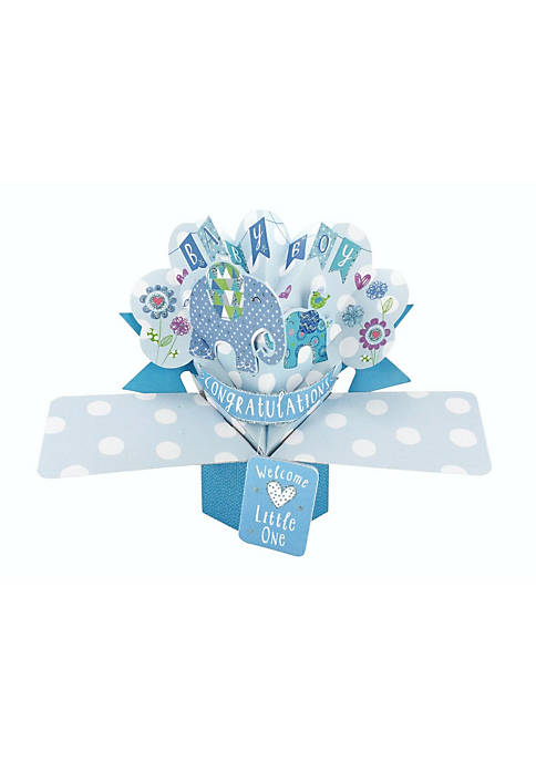 Pop Up Card Second Nature Mailable Congratulations Baby