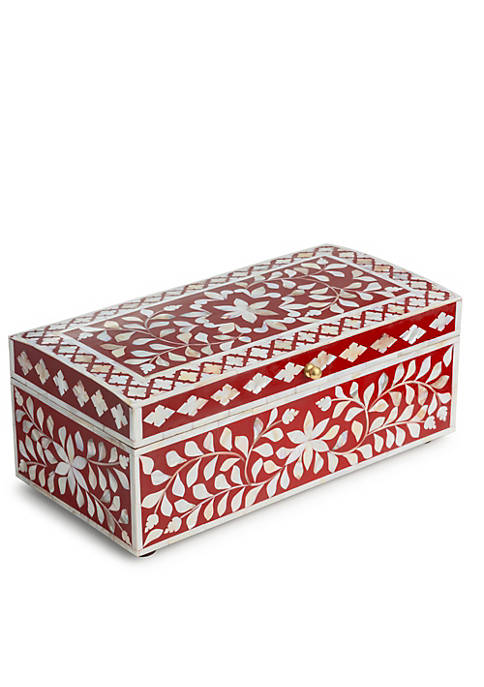 GAURI KOHLI Jodhpur Mother of Pearl Decorative Box