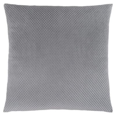 Monarch Specialties Mosaic Velvet 18 x 18 Taupe 2 Piece Pillow