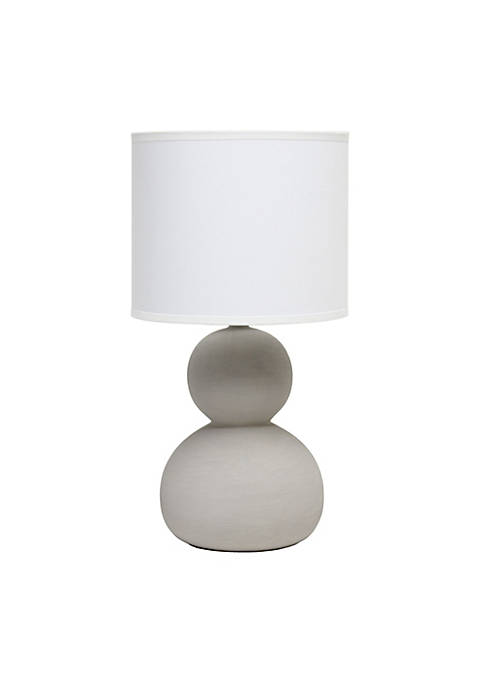 Simple Designs Modern Decorative Stone Age Table Lamp