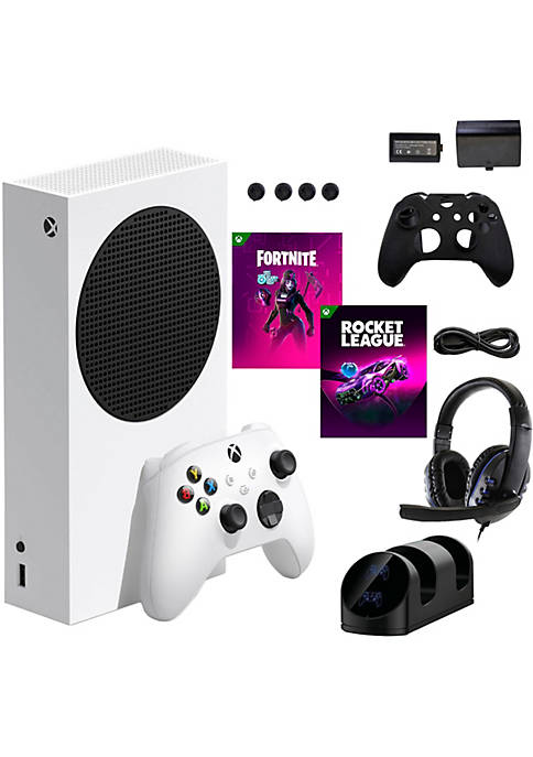 Xbox Series S Special Edition Fortnite Rocket League Consoel and Accessories Kit