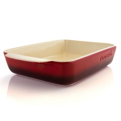 Crock Pot Appleton 10Oz Stoneware Mini Casserole Baker In Gradient Red