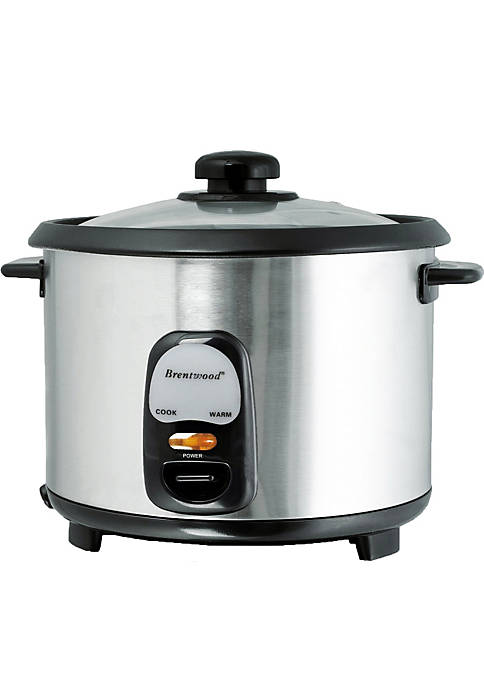 Brentwood 5 Cup Rice Cooker/Non-Stick with Steamer