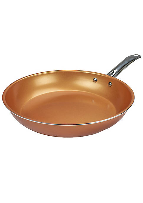 Brentwood Induction Copper 11.5 Inch Frying Pan Set