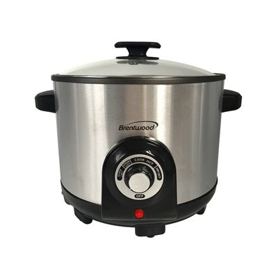 Brentwood Select SC-157R 7 Qt Slow Cooker, Red 