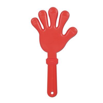 Beistle Club Pack Of 12 Fun Party-Time Red Giant Hand Clapper Party Favors 15