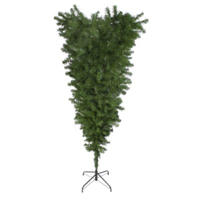 Northlight 5.5' X 36"" Green Upside Down Spruce Medium Artificial Christmas Tree - Unlit