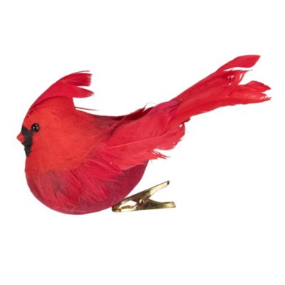 Northlight 5"" Red Cardinal Clip-On Christmas Ornament
