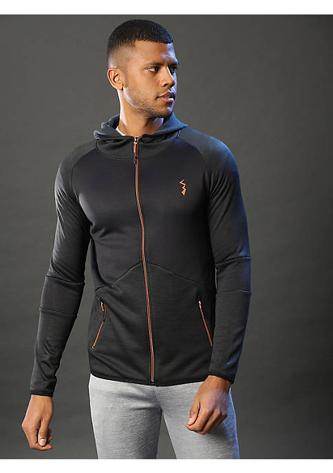 Campus Sutra Men Solid Full Sleeve Stylish Sports