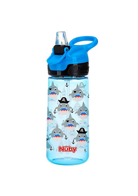 NUBY Push Button Flip-it Soft Spout Tritan Water