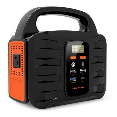 Alpha Digital Portable Power Station, 155Wh/42000Mah, Rechargeable Emergency Backup Lithium Battery -  884945005050