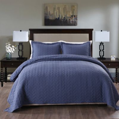 MarCielo MarCielo 3 Piece Lightweight Bedspread Quilt Set Leaf | belk