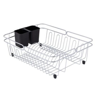 Kitchen Details Twisted Chrome 3 Piece Dish Rack