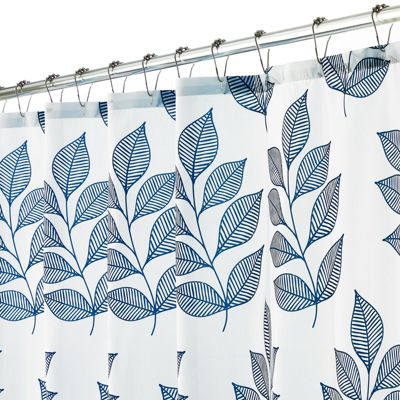 White Blue Leaves