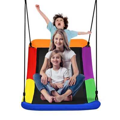 Slickblue 700Lb Giant 60 Inch Skycurve Platform Tree Swing For Kids And Adults -  746644004027