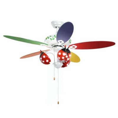 Slickblue 52 Inch Kids Ceiling Fan with Pull Chain Control | belk