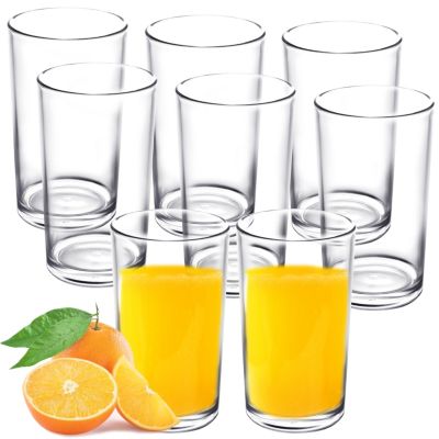 Youngever 8 Ounce Kids Cups, 9 Pack Kids Plastic Cups, 8 Ounce Kids Drinking Cups, Toddler Cups, Cups for Kids Toddlers, Unbreakable Toddler Cups