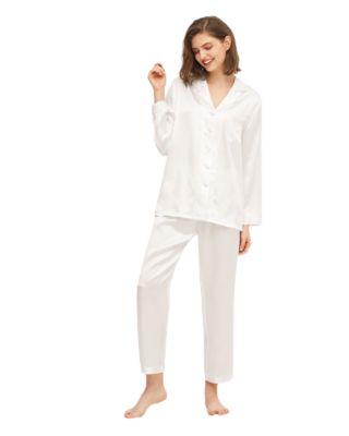 LILYSILK Women s 22 Momme Full Length Silk Pajamas Set belk