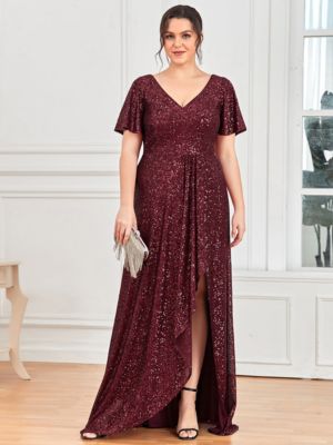 Belk plus 2025 size evening gowns